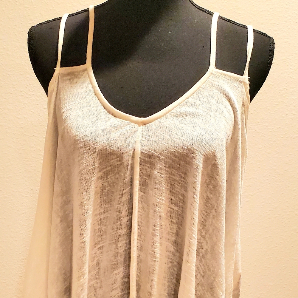 Spaghetti strapped vintage shirt